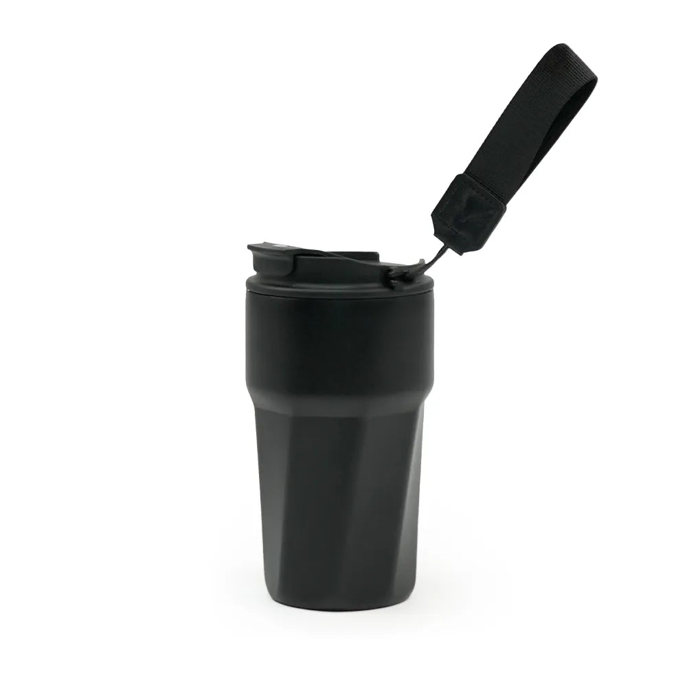 Tumblers with Lanyard in Double Wall Stainless Steel 480ml