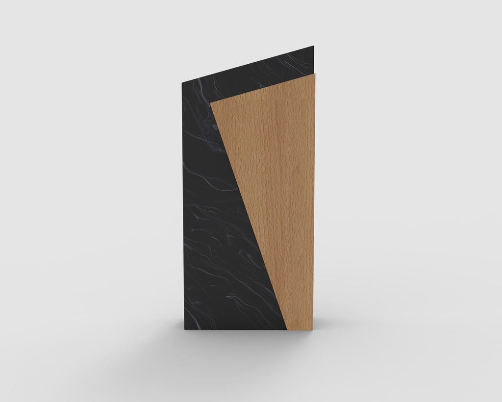 Recycled Award - Black Swirl