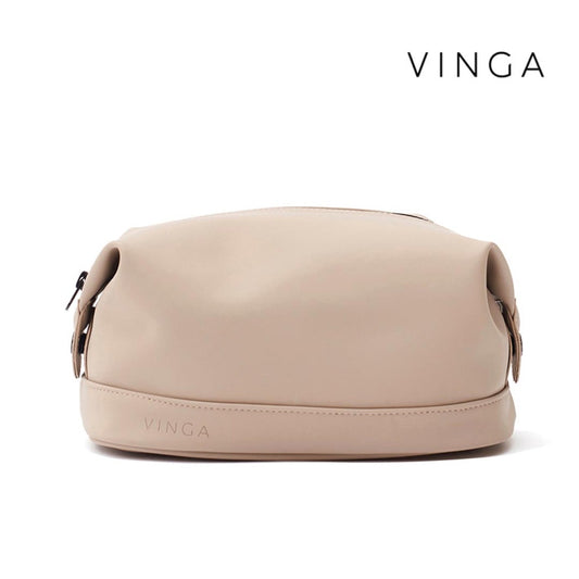 VINGA Baltimore Wash Bag - Beige
