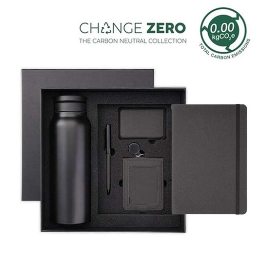 AVEIRO - CHANGE ZERO Sustainable 5pc Gratitude Gift Set -Black